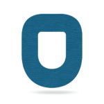 Pump 镂空肌贴布-全棉蓝色版