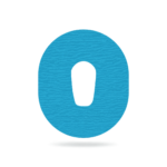 镂空肌贴布（Dexcom G6 专用）浅蓝色