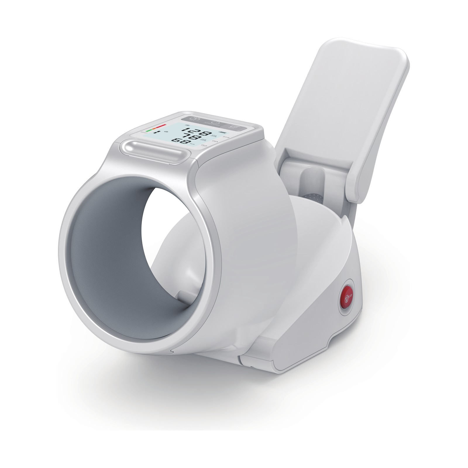 Linkfar EasyArm Compact arm-in upper arm blood pressure monitor with top-mounted display